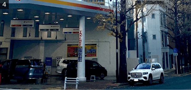道なりの写真